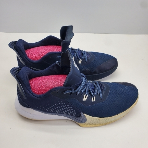 Nike Shoes Men's 11.5 Kobe Mamba Fury TB Navy Blue Sneakers CK6632-400 - Picture 10 of 16
